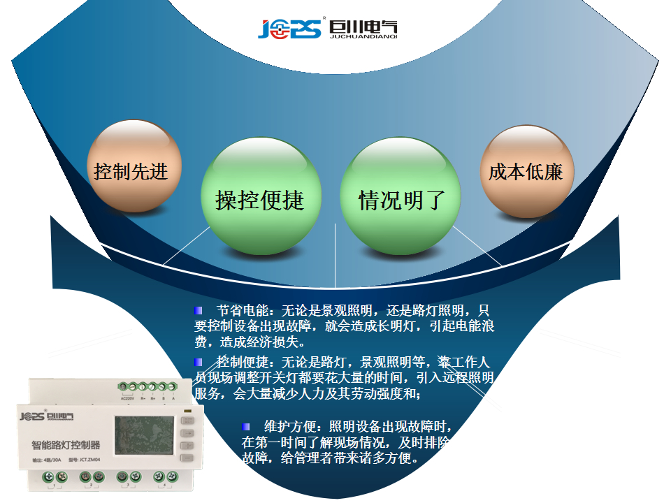 智能路燈控制器優(yōu)勢(shì)